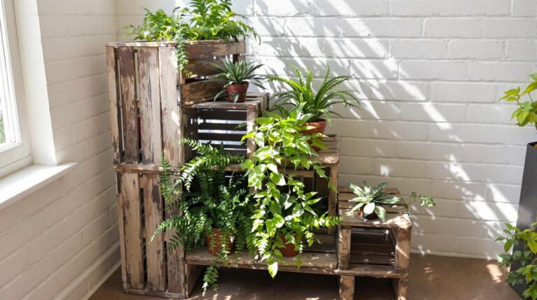 creative plant stand designs