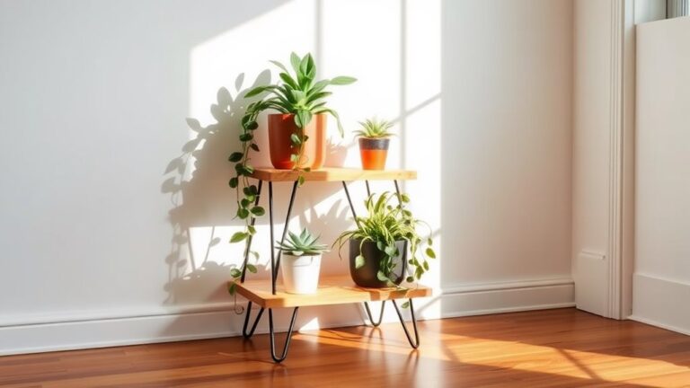 indoor diy plant stands
