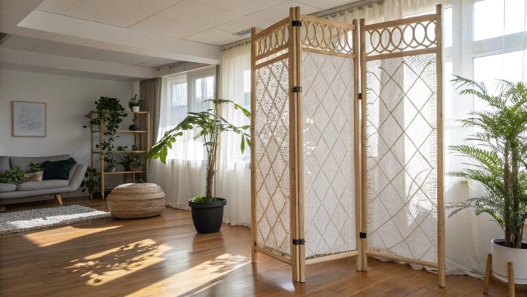 How To Make A Room Divider On A Budget