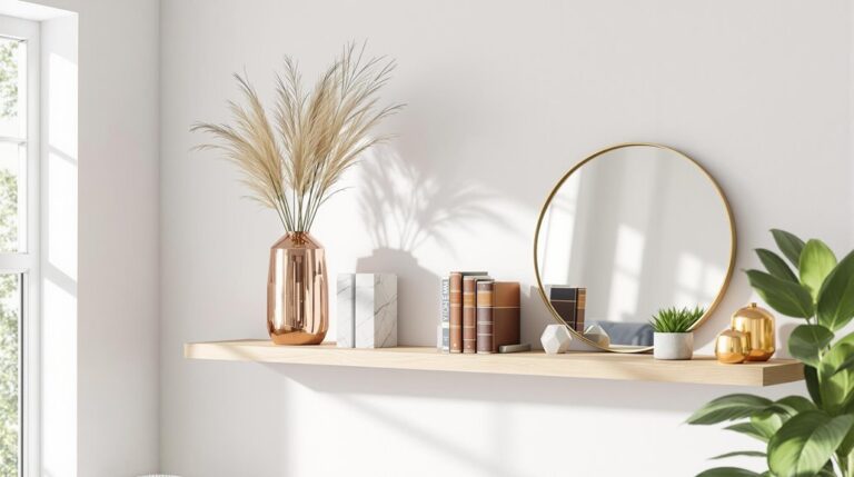 20 Living Room Wall Shelf Decor Ideas