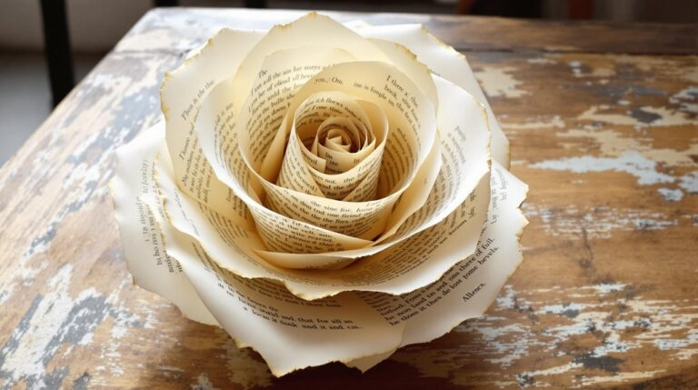 15 Easy Ways To Make Gorgeous DIY Book Page Roses