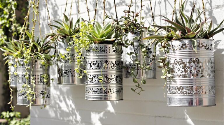 25 Unique Ideas for Upcycling Tin Cans Into Beautiful Household Items