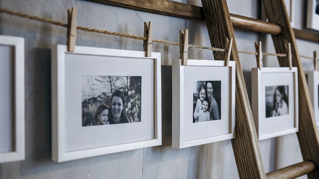 affordable photo display ideas