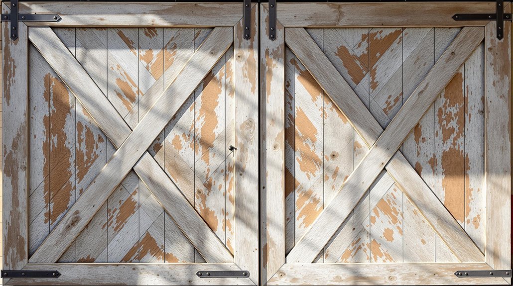 aged and weathered entrance