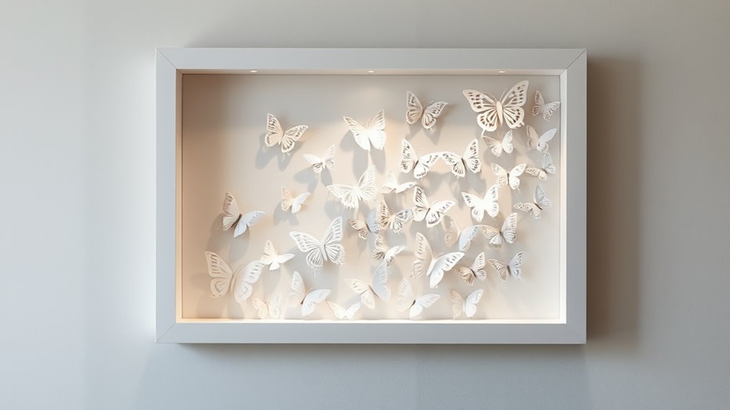 artistic layered paper creations