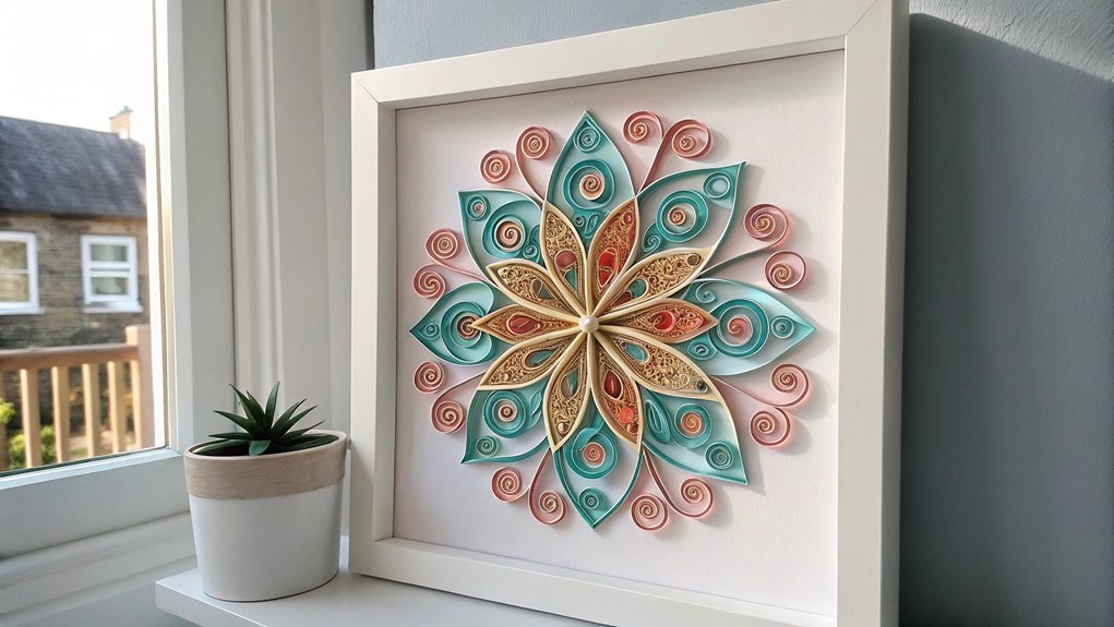 artistic paper quilling showcase