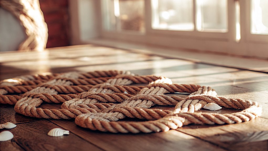 beach themed table decoration runner