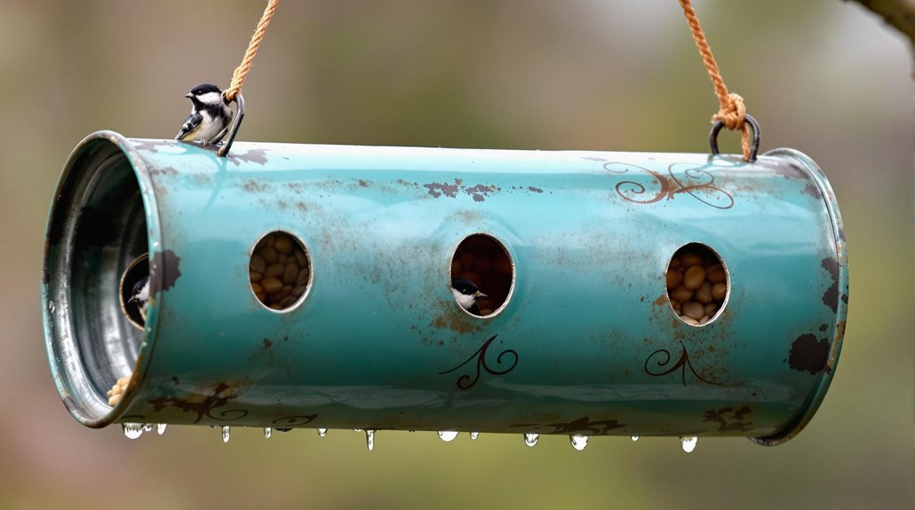 bird feeding setup station