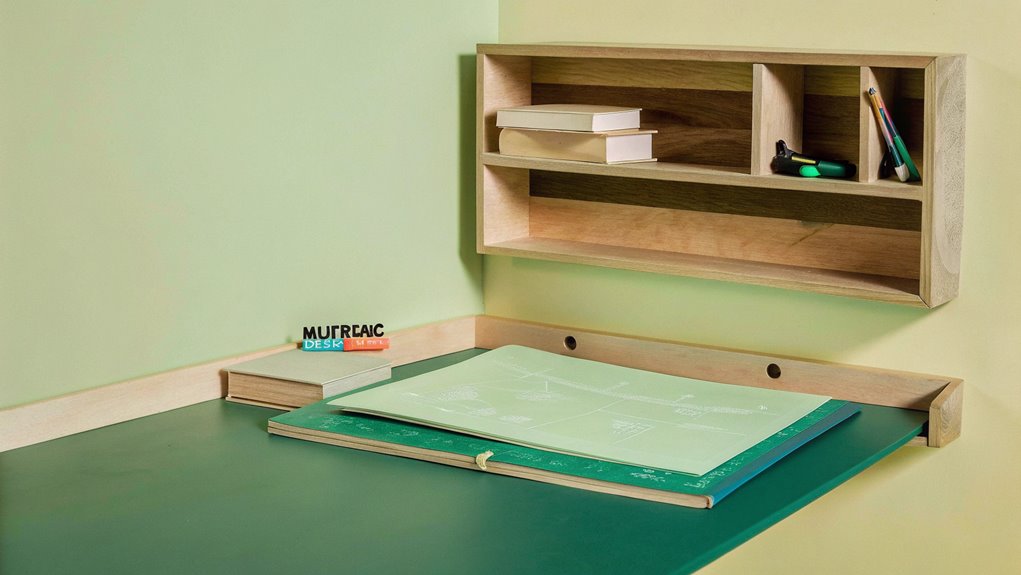 chalkboard surface murphy desk