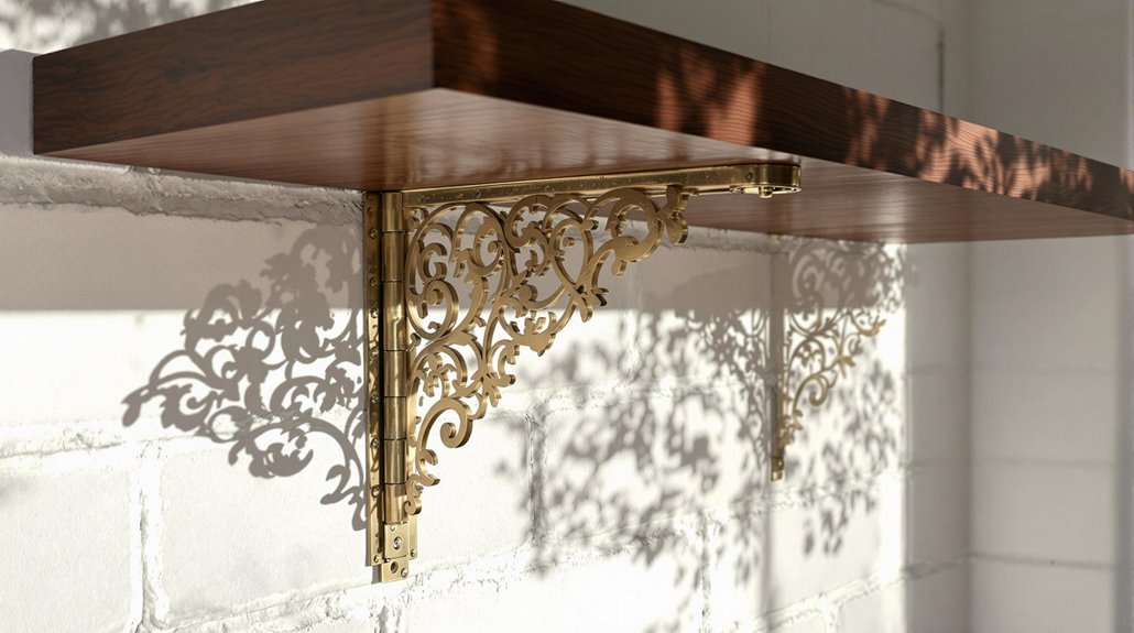 classic hardware mounting brackets