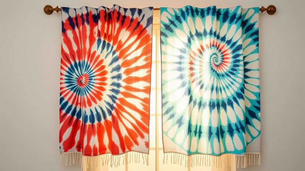 colorful bohemian wall decor