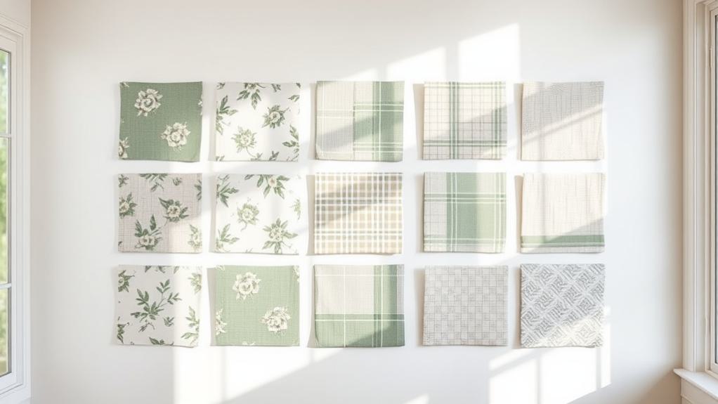 colorful textile wall decor