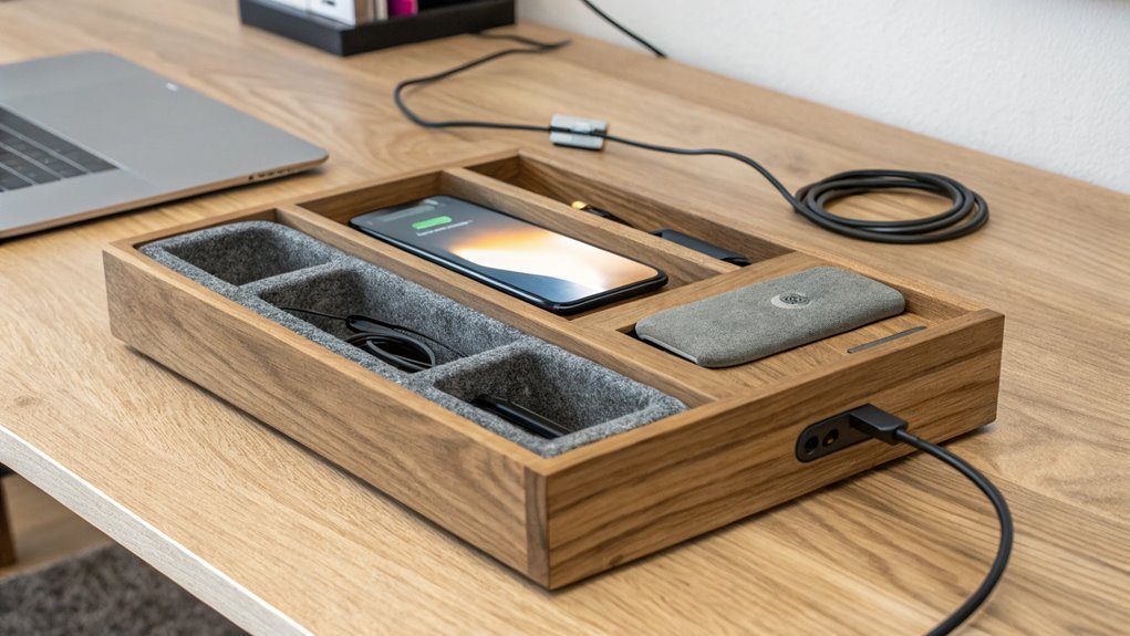 convenient bedside storage solution