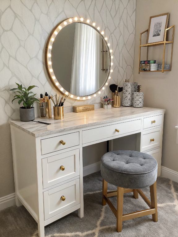 corner bathroom vanity design