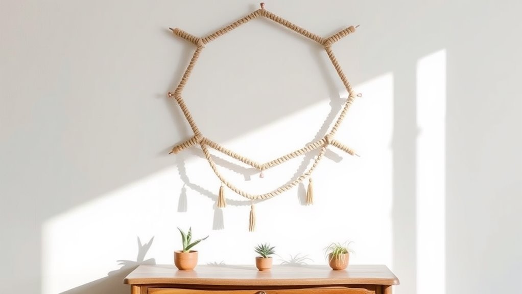 creative geometric rope design