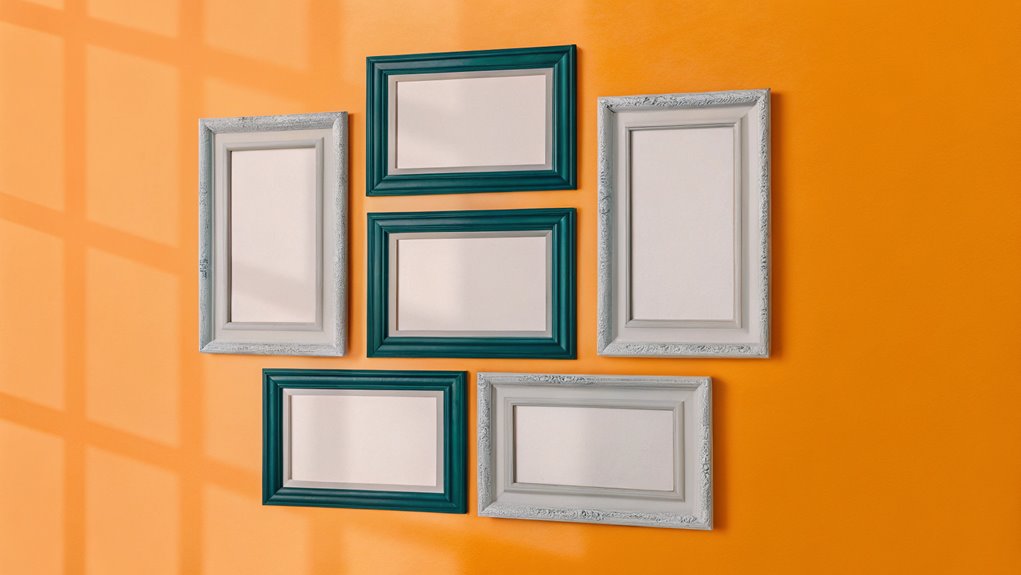 creative photo display arrangement