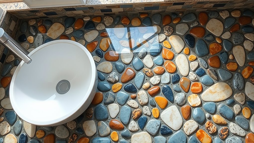 decorative stone art design