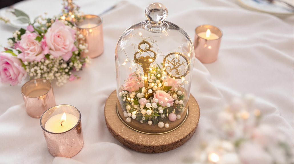 elegant glass display cases