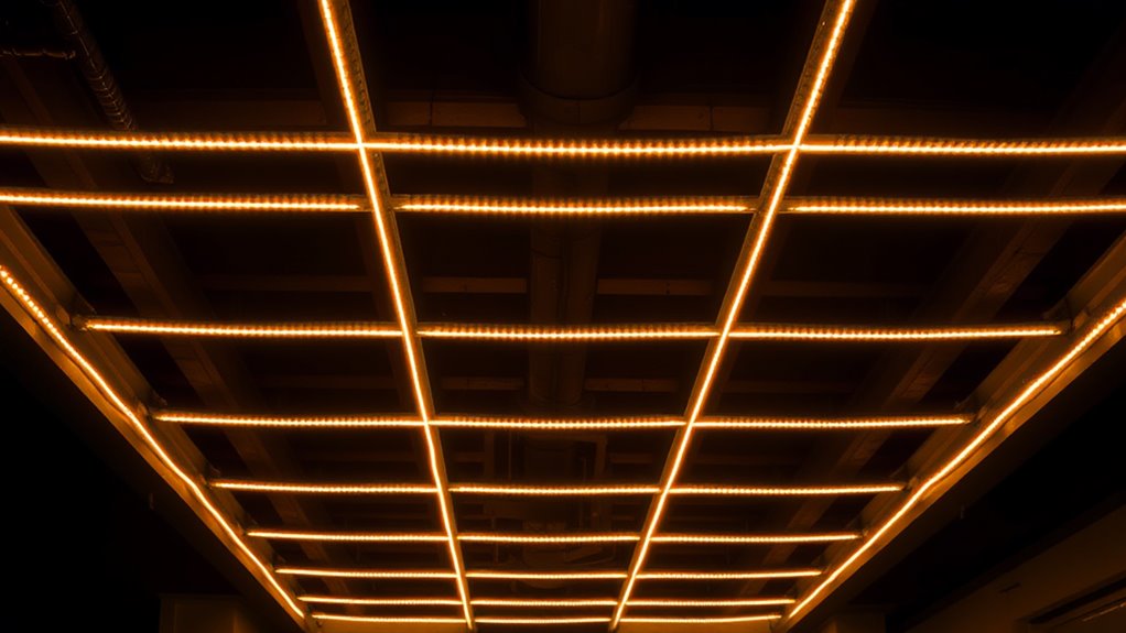 illuminated grid design