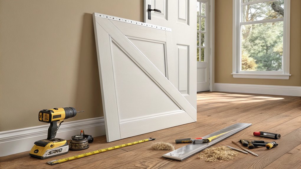install door trim properly