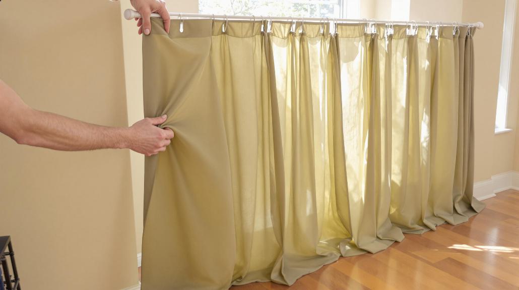 installing a room divider