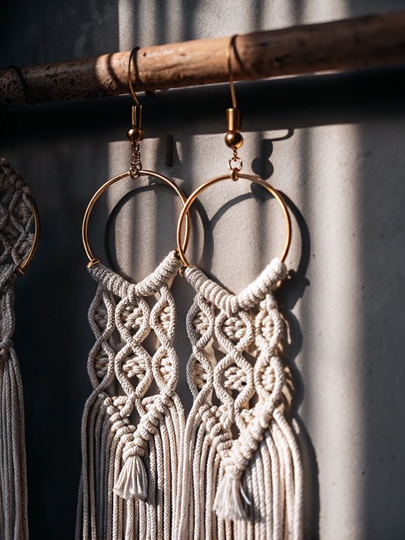 knotted decorative wall art