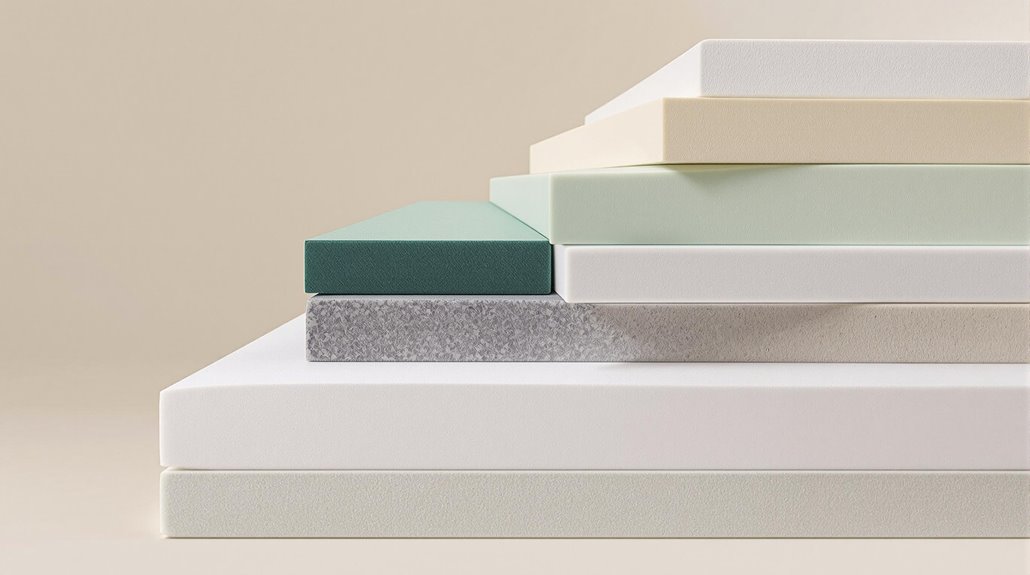 layered foam design structure