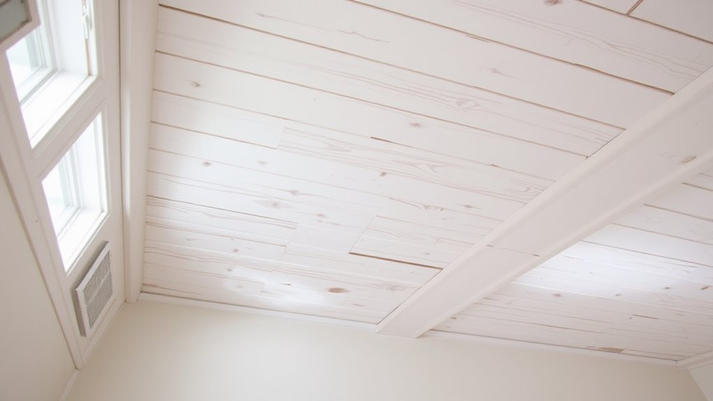 light colored wooden surfaces