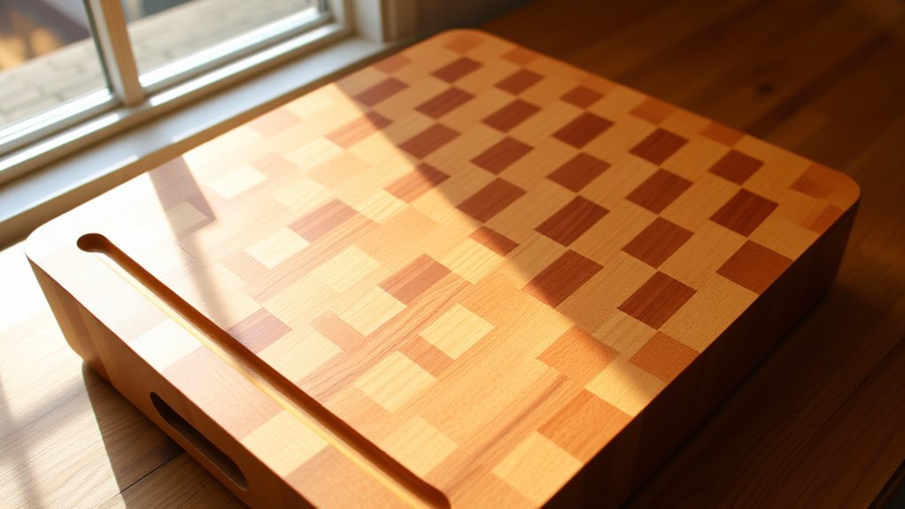 maple wood cutting board