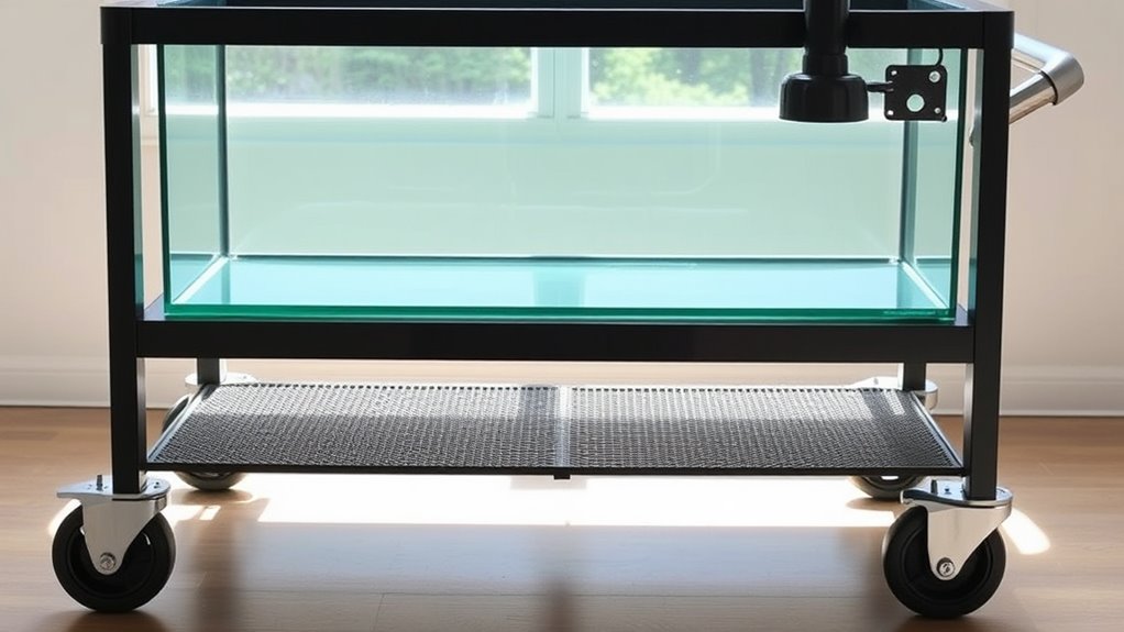 mobile storage solution cart