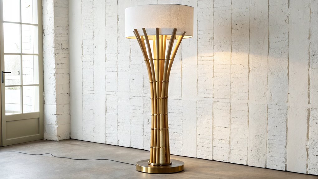 natural bamboo lighting option