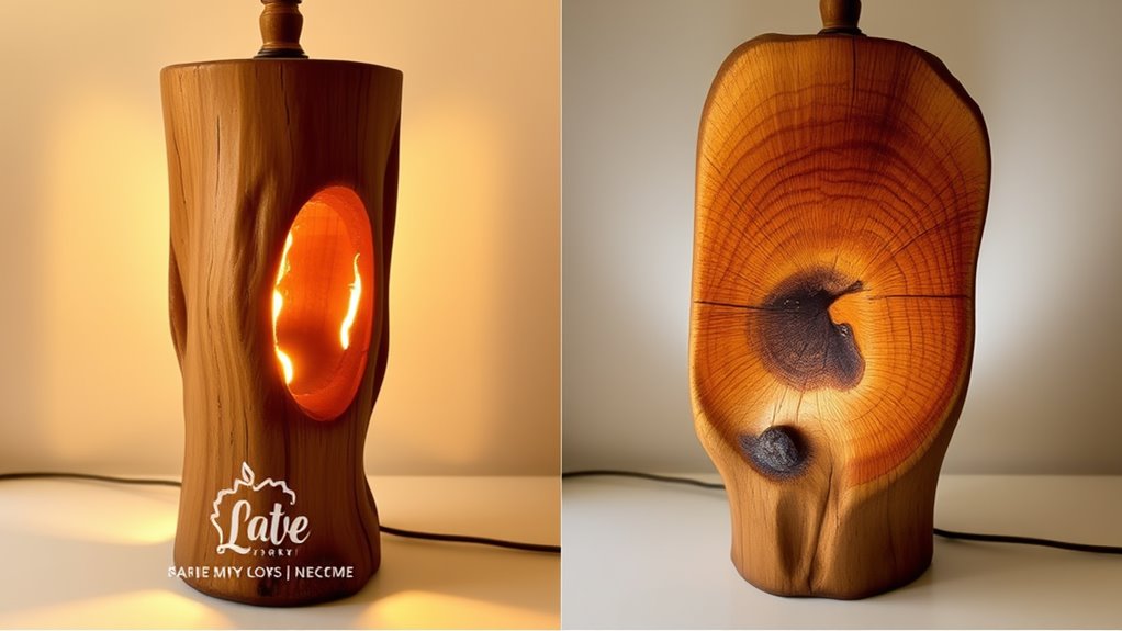 nature inspired glowing decor