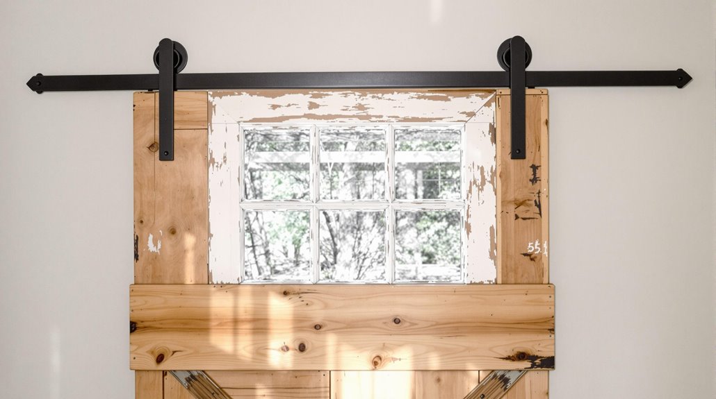 reclaimed architectural window door