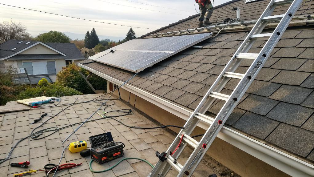 renewable energy system setup