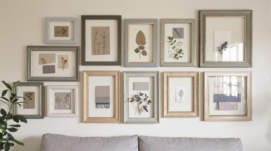 reuse old picture frames