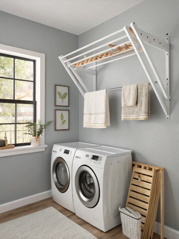 space saving laundry solution