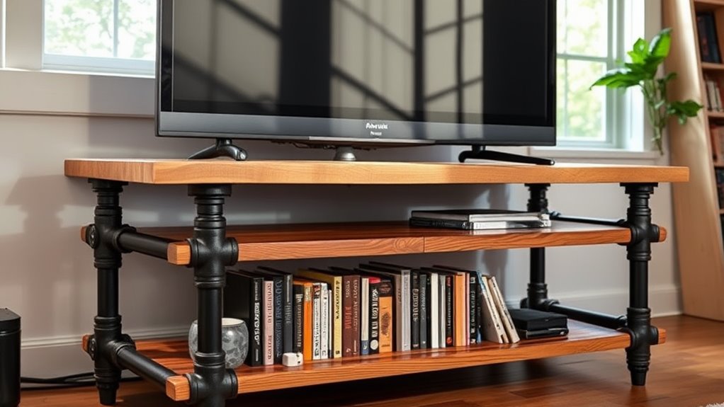 sturdy support for pipes