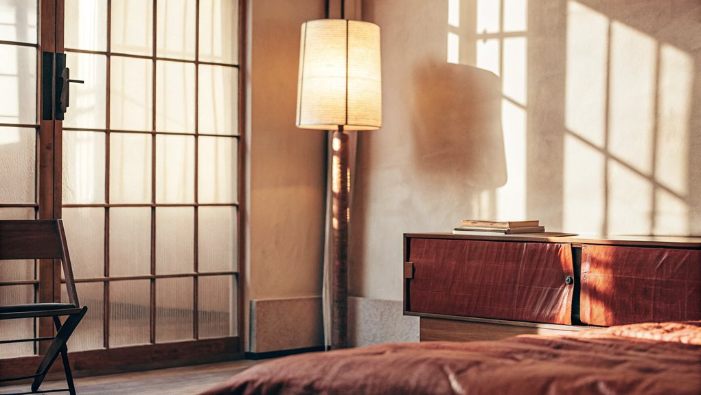 stylish leather accent lighting