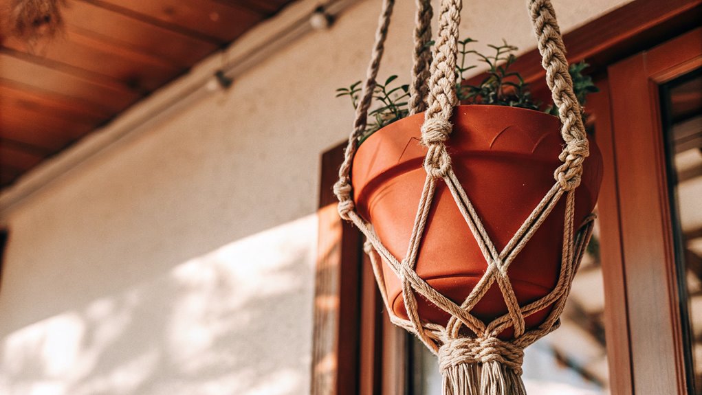 stylish plant display hangers