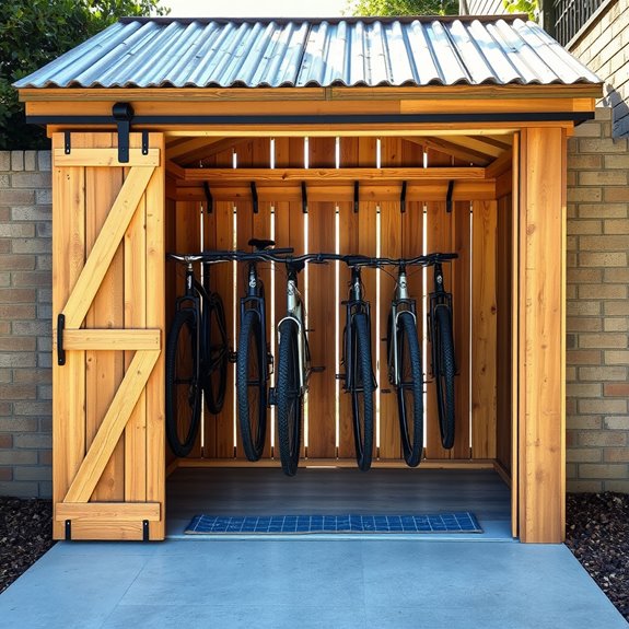 sustainable wooden storage solution