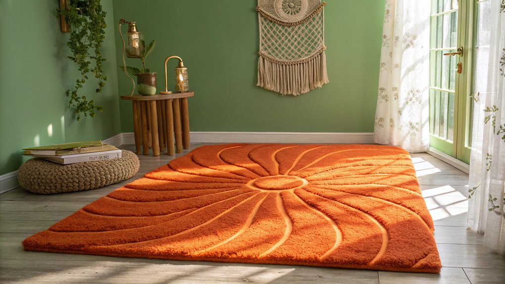 textured decorative wall hanging