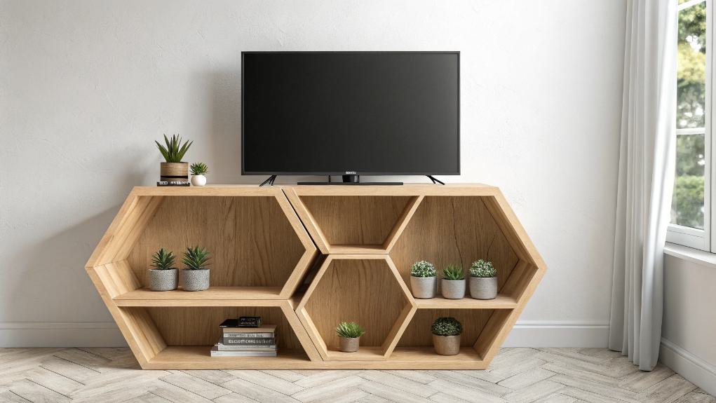 unique plywood geometric patterns