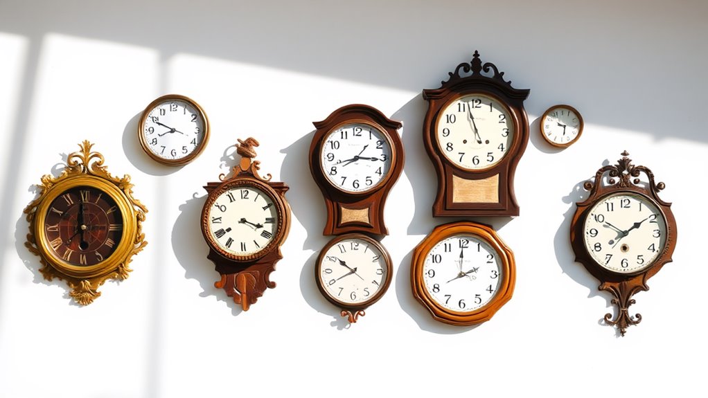 unique vintage timepieces collection