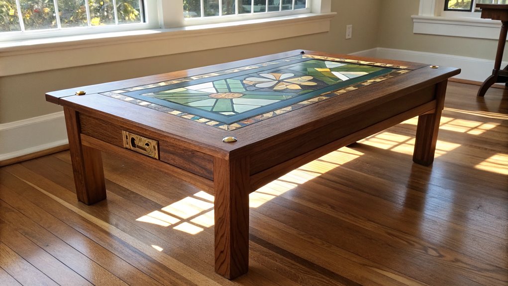 vibrant colored glass design