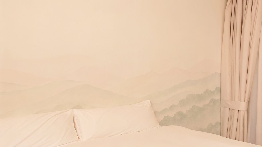 vibrant decorative wall painting