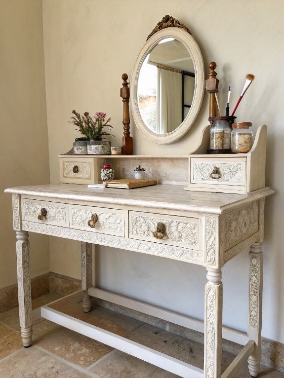 vintage furniture restoration project