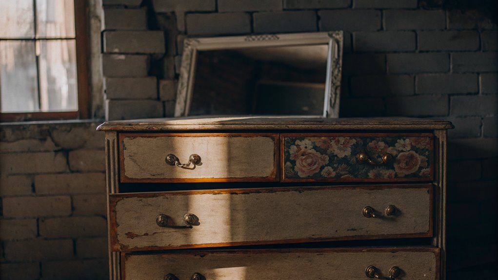 vintage furniture restoration project