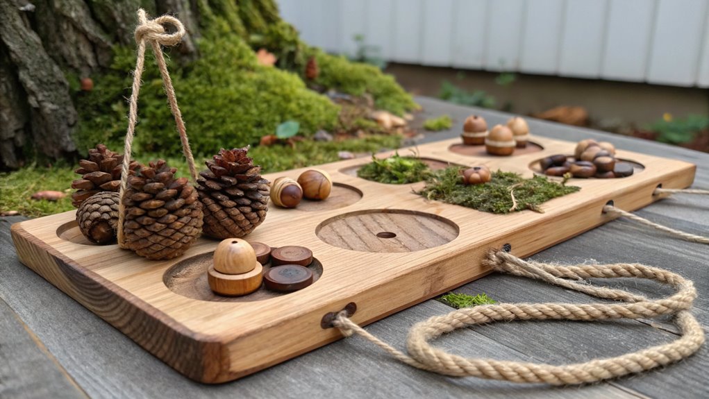 woodland animal themed board